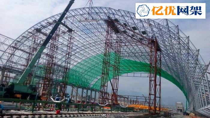 枝江干煤棚网架